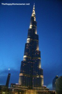 Burj Khalifa Dubai at Night